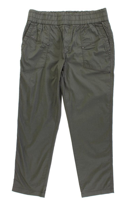 Street One Stretchhose Gr. 40/L28 olivgrün aus Baumwolle