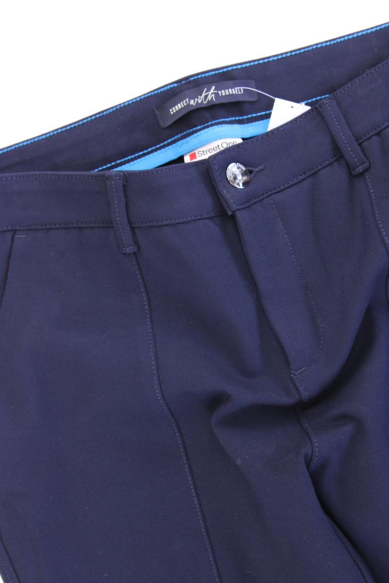 Street One Hose Gr. 40/L30 neuwertig blau aus Viskose