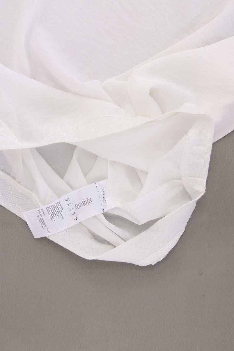 s.Oliver Classic Bluse Gr. 38 3/4 Ärmel weiß aus Polyester