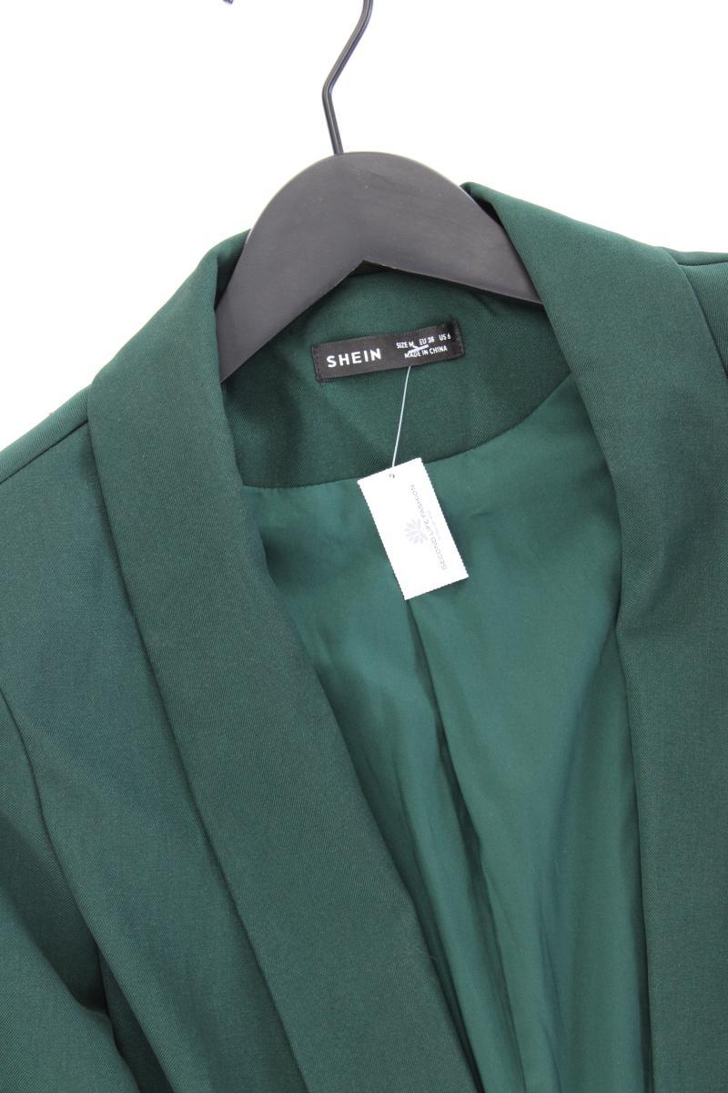 Shein Blazer waldgrün Gr. 38 aus Polyester