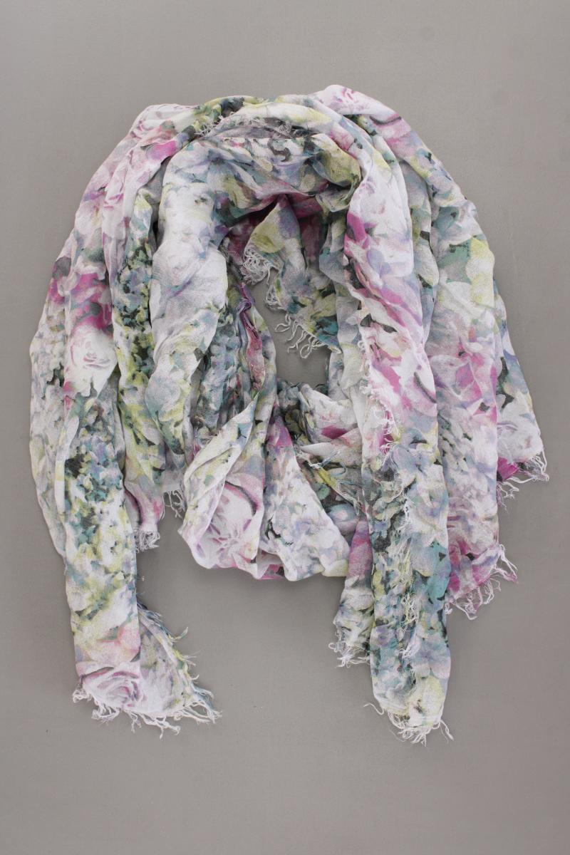 Tuch mit Blumenmuster mehrfarbig