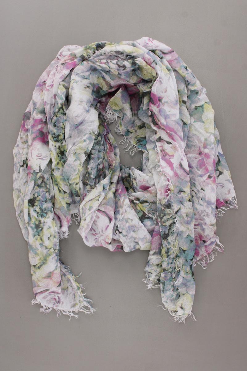 Tuch mit Blumenmuster mehrfarbig