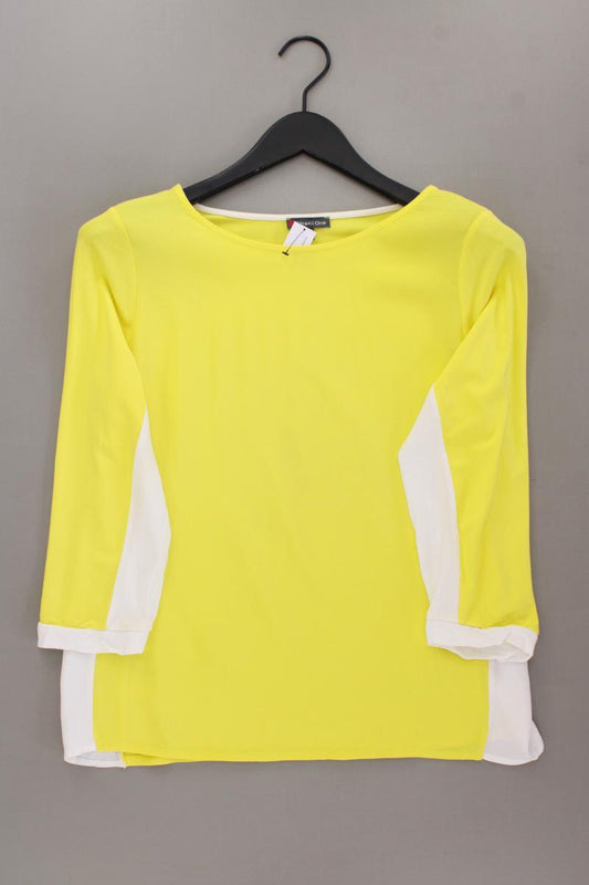 Street One Classic Bluse Gr. 36 neuwertig 3/4 Ärmel gelb aus Viskose