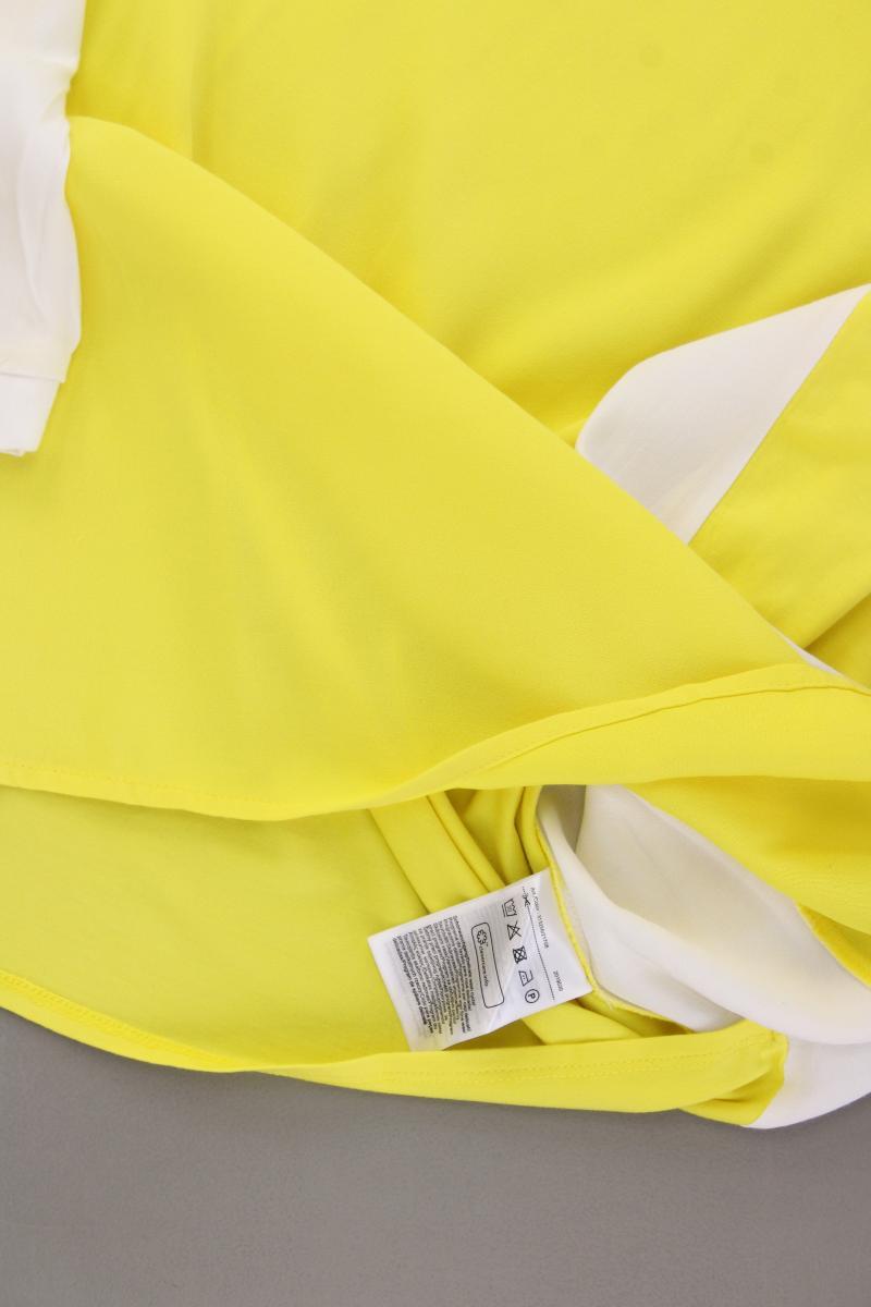 Street One Classic Bluse Gr. 36 neuwertig 3/4 Ärmel gelb aus Viskose
