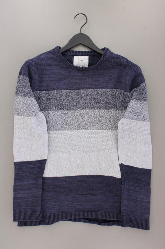 Jack & Jones Grobstrickpullover für Herren Gr. XL blau aus Baumwolle