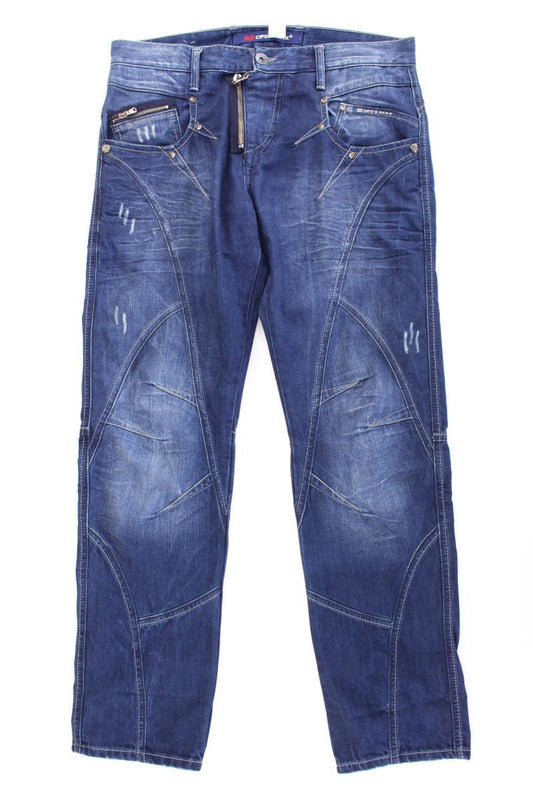 CIPO & BAXX Straight Jeans für Herren Gr. W34/L32 blau aus Baumwolle