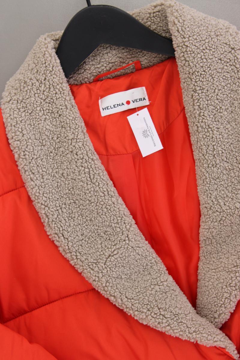 Helena Vera Classic Mantel Gr. Kurzgröße 25 neuwertig orange aus Polyester