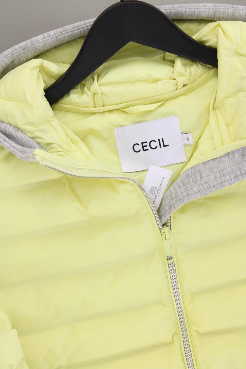 Cecil Kapuzenjacke Gr. S neuwertig gelb aus Polyester