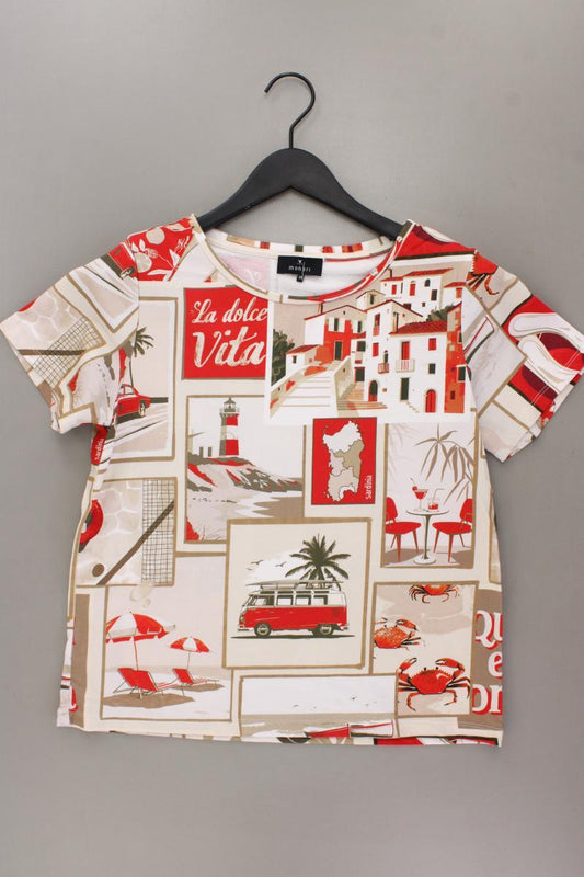 Monari Printshirt Gr. 38 Kurzarm rot