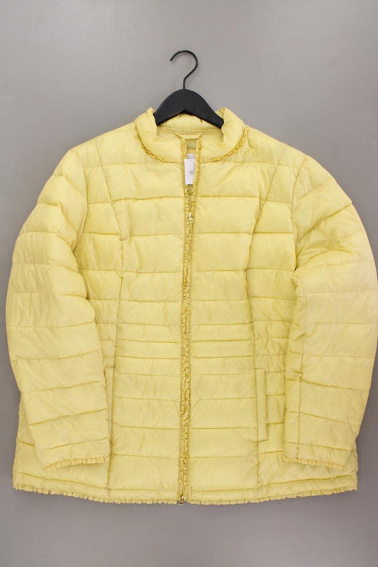 Helena Vera Steppjacke Gr. 50 neuwertig gelb aus Polyester
