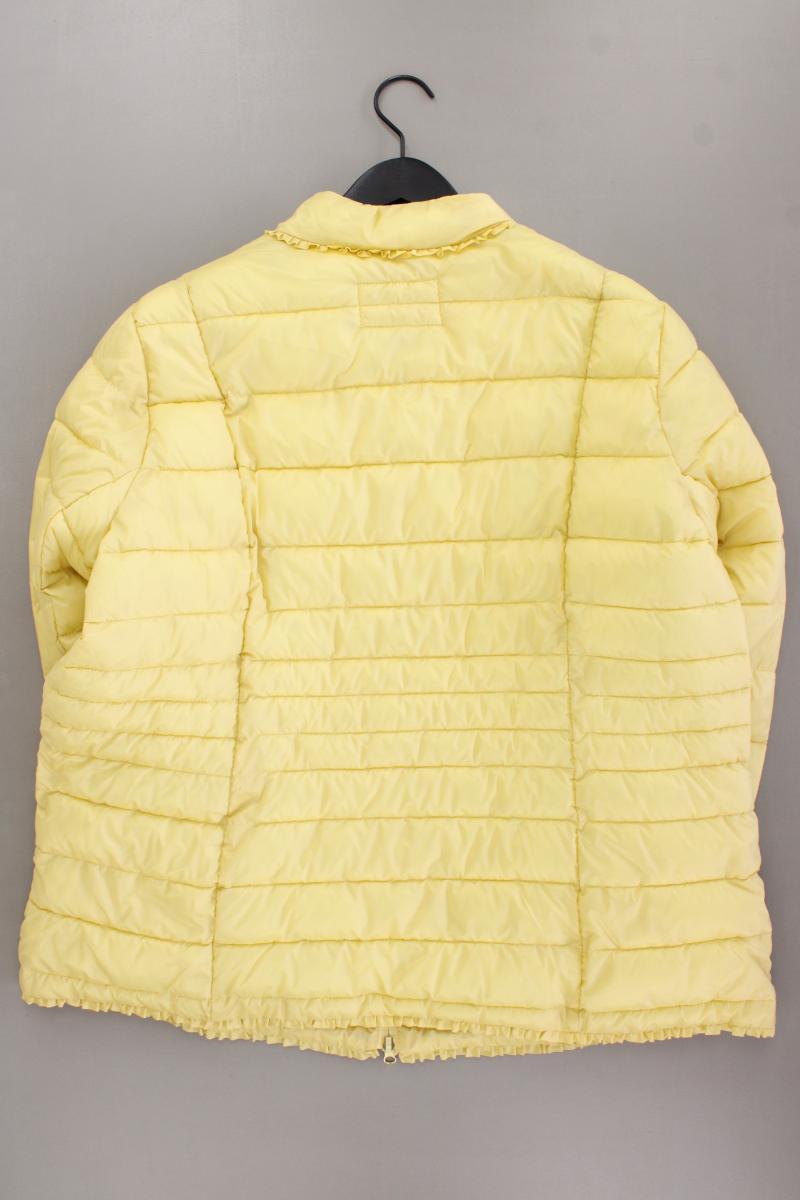 Helena Vera Steppjacke Gr. 50 neuwertig gelb aus Polyester