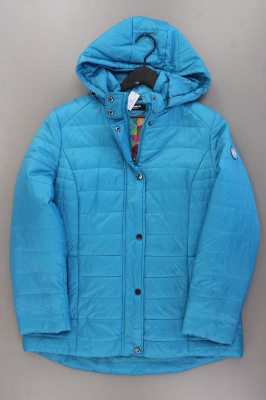 Walbusch Kapuzenjacke Gr. 40 blau aus Polyamid