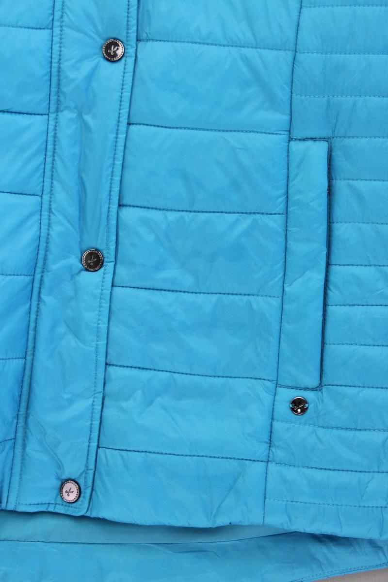 Walbusch Kapuzenjacke Gr. 40 blau aus Polyamid