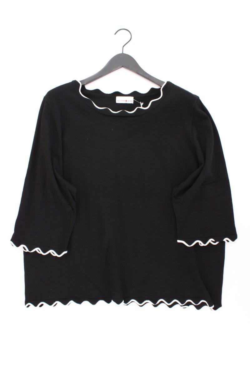 Helena Vera Feinstrickpullover Gr. 48 schwarz