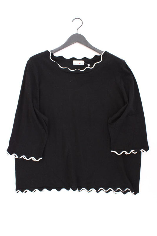 Helena Vera Feinstrickpullover Gr. 48 schwarz