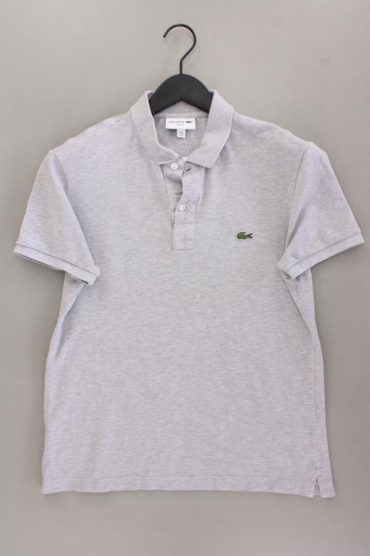 Lacoste Poloshirt für Herren Gr. M Kurzarm grau