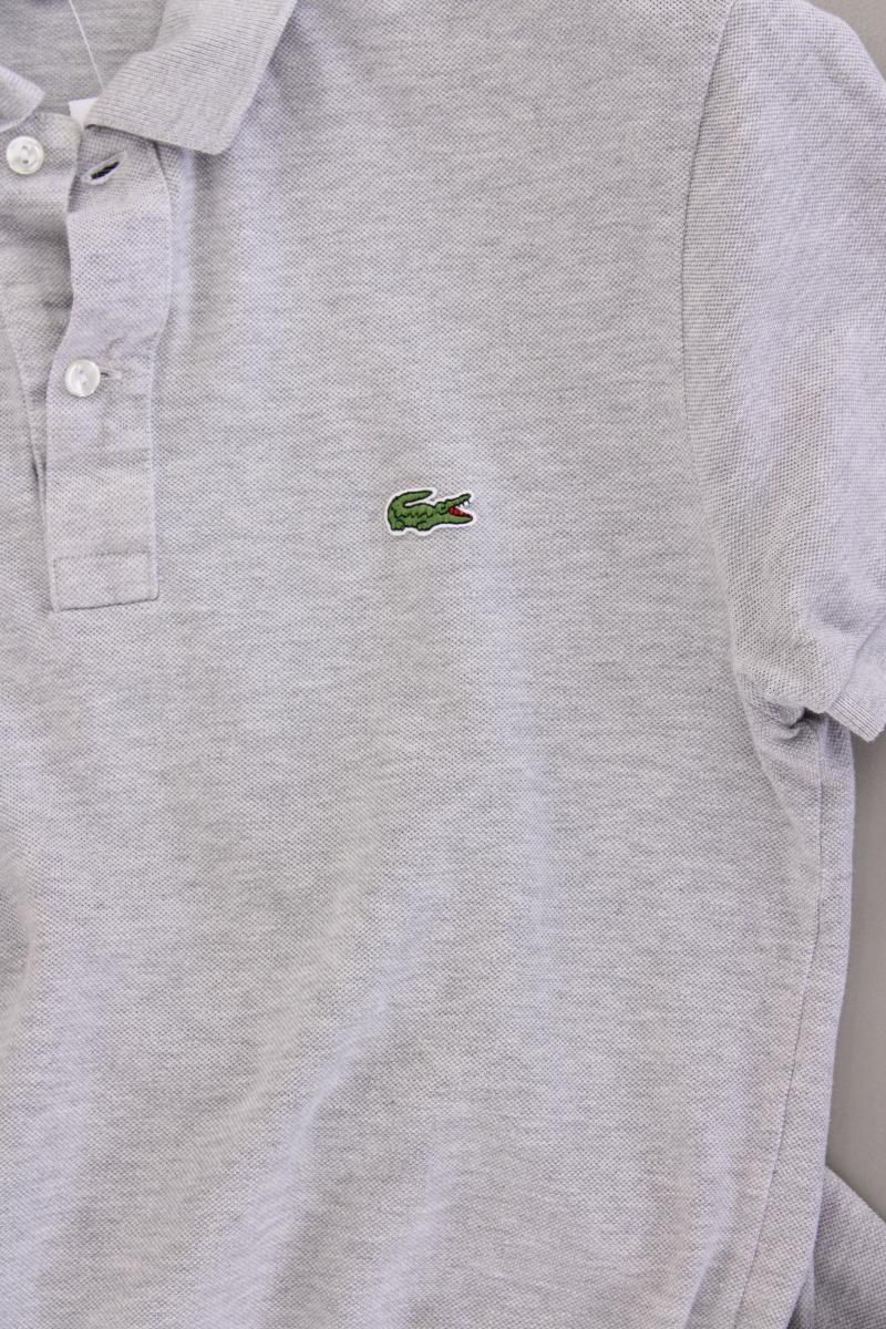 Lacoste Poloshirt für Herren Gr. M Kurzarm grau