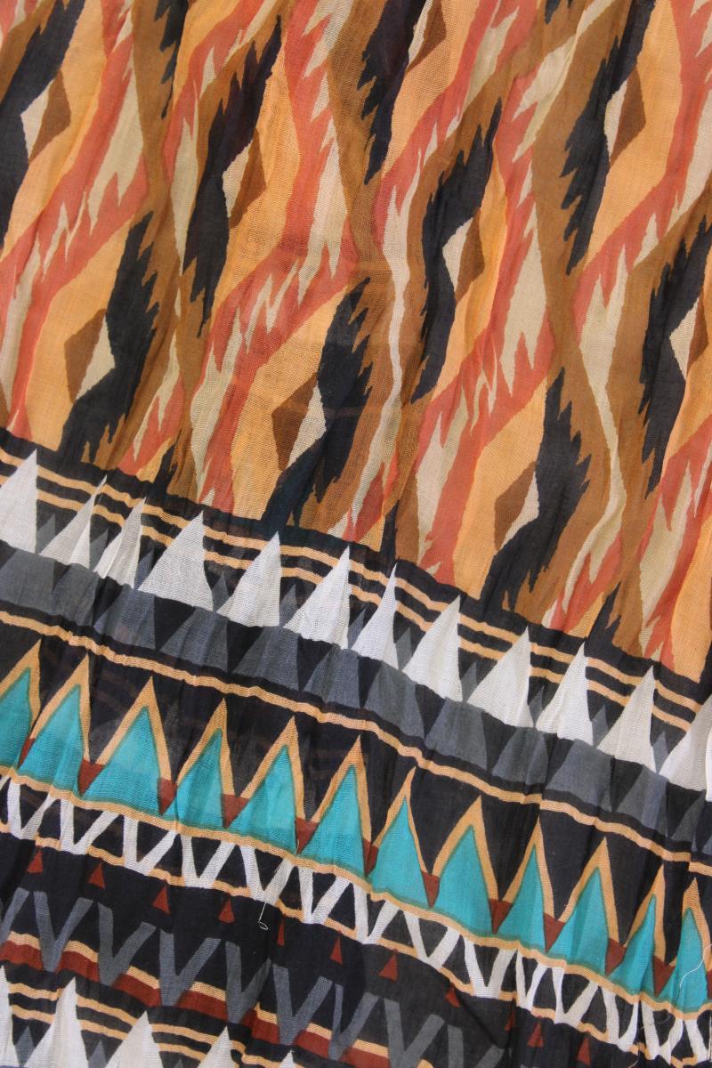 Tuch geometrisches Muster mehrfarbig aus Polyester