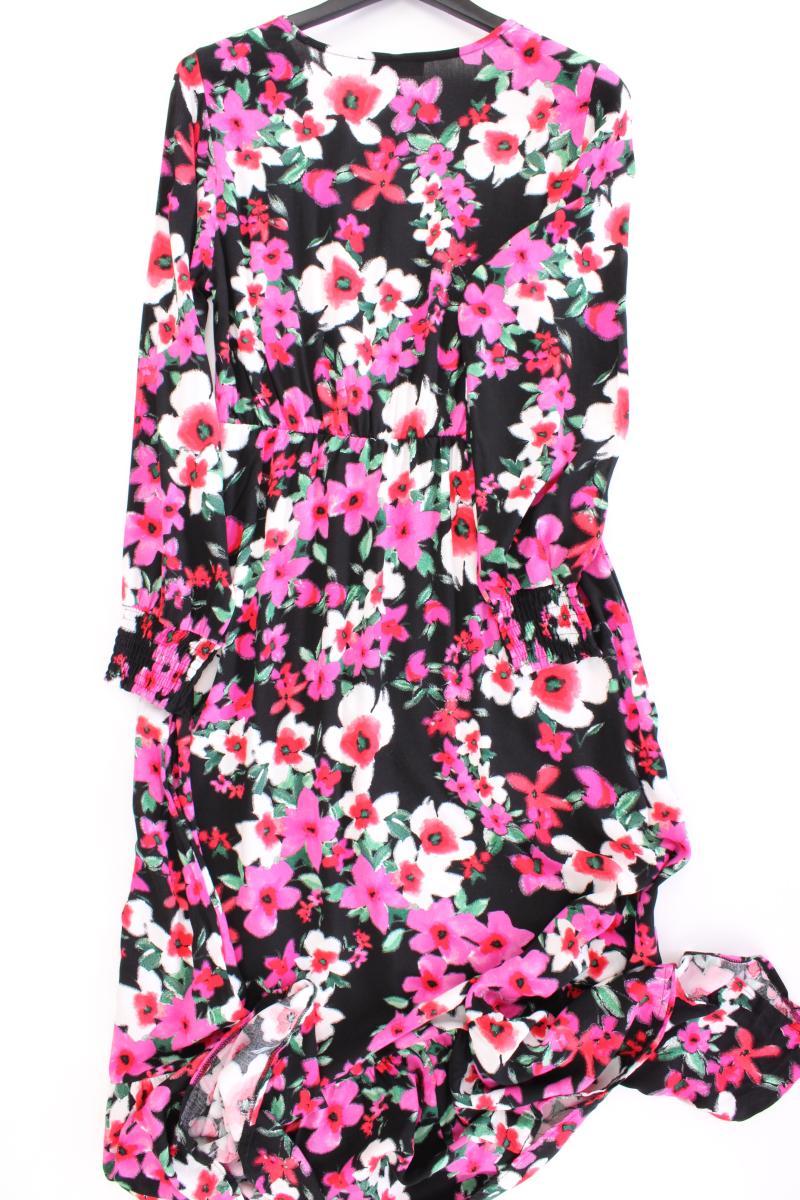 Aniston Langarmkleid Gr. 38 mit Blumenmuster pink aus Viskose