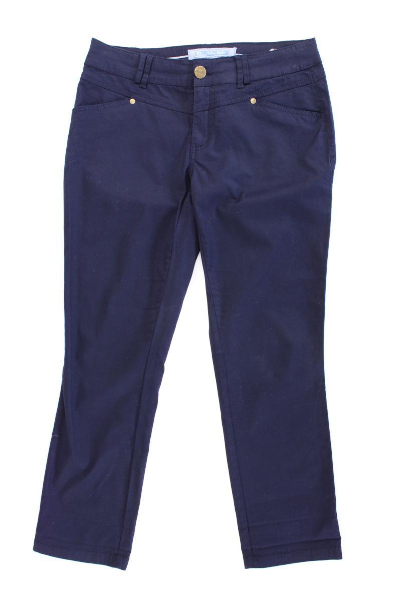 Street One Hose Gr. 36 blau aus Baumwolle