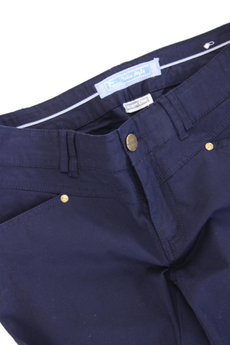 Street One Hose Gr. 36 blau aus Baumwolle