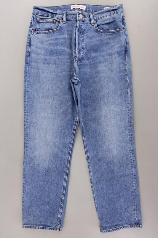Denim Forum The Arlo High Rise Straight Jeans Gr. W32/L28 blau aus Baumwolle