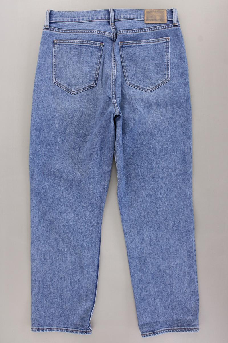 Denim Forum The Arlo High Rise Straight Jeans Gr. W32/L28 blau aus Baumwolle