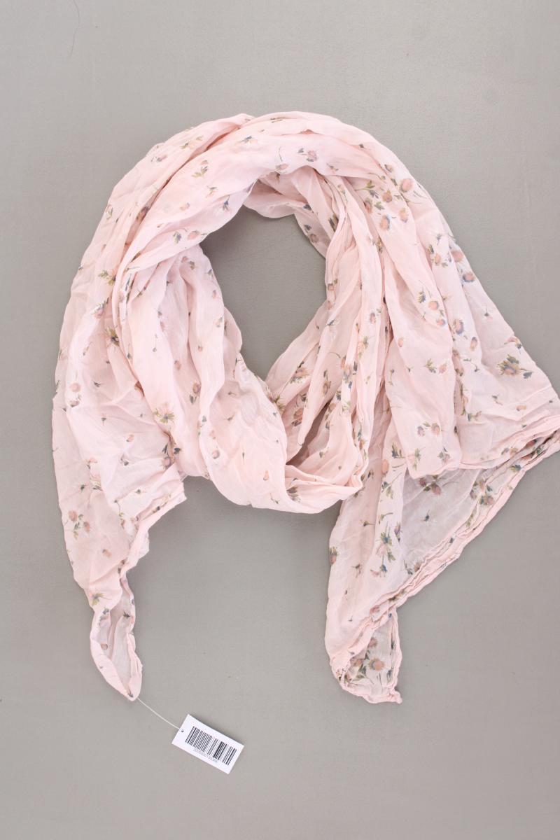 Tuch mit Blumenmuster rosa