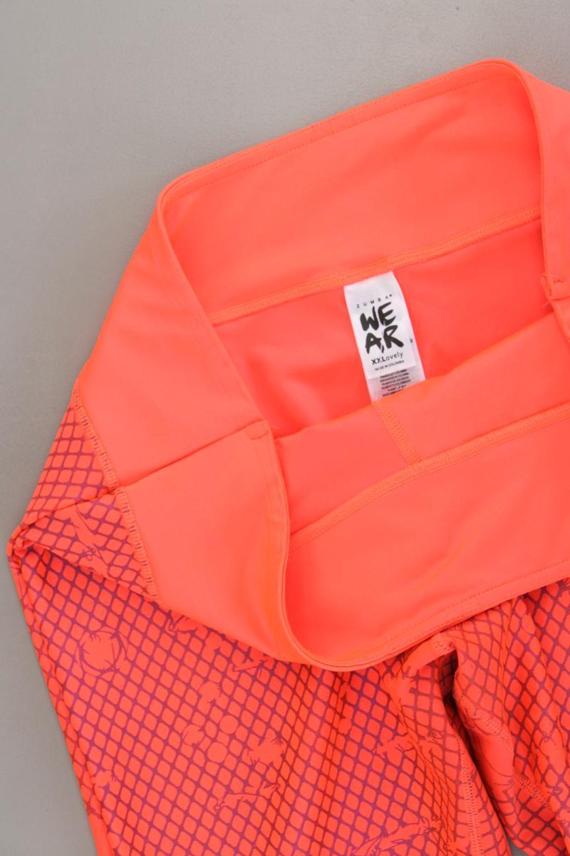 Zumba Wear Sportleggings Neon Gr. XXL orange aus Polyester