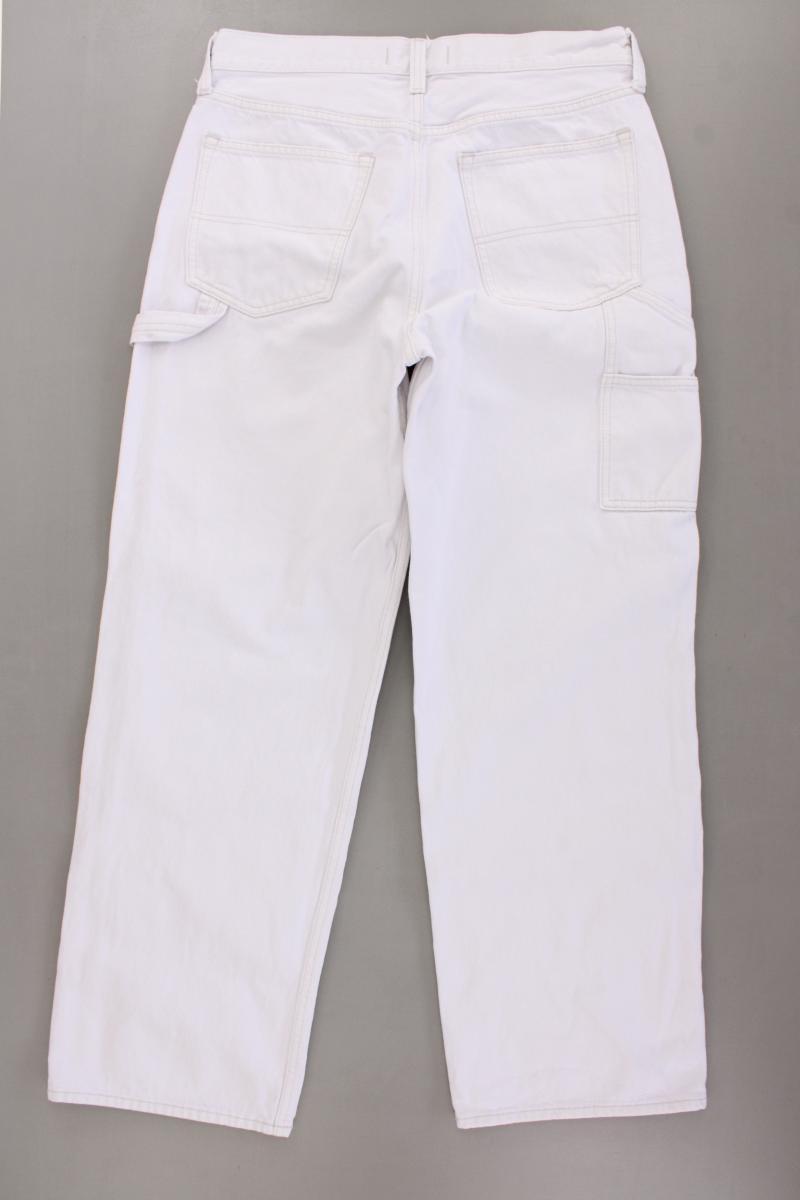 Abercrombie & Fitch The Slouchy Jeans Jeans Gr. W30 weiß
