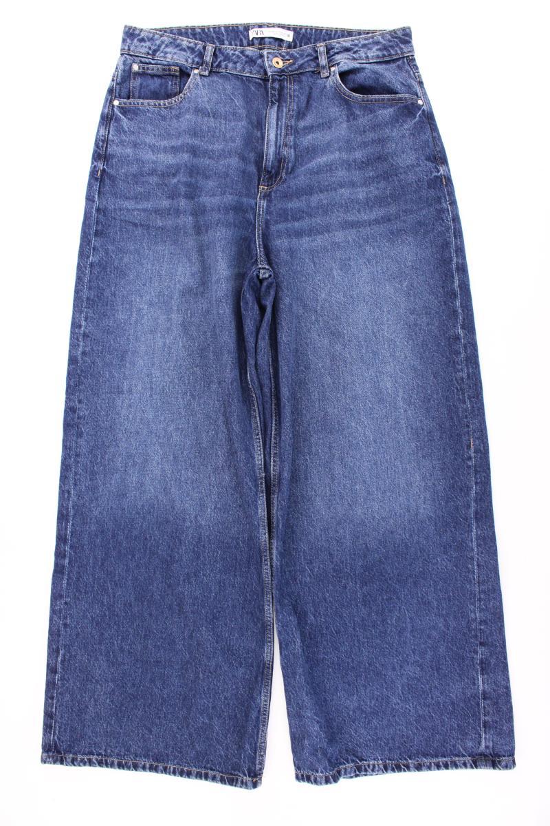 Zara Regular Jeans Gr. 44 blau