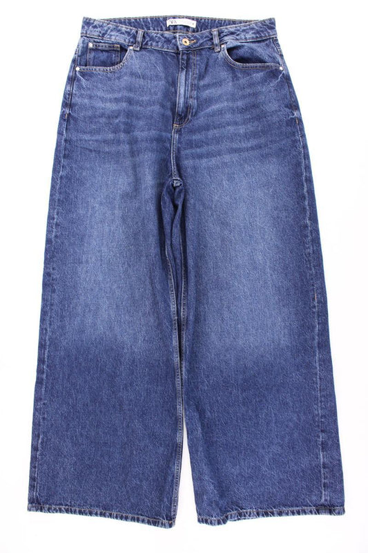 Zara Regular Jeans Gr. 44 blau