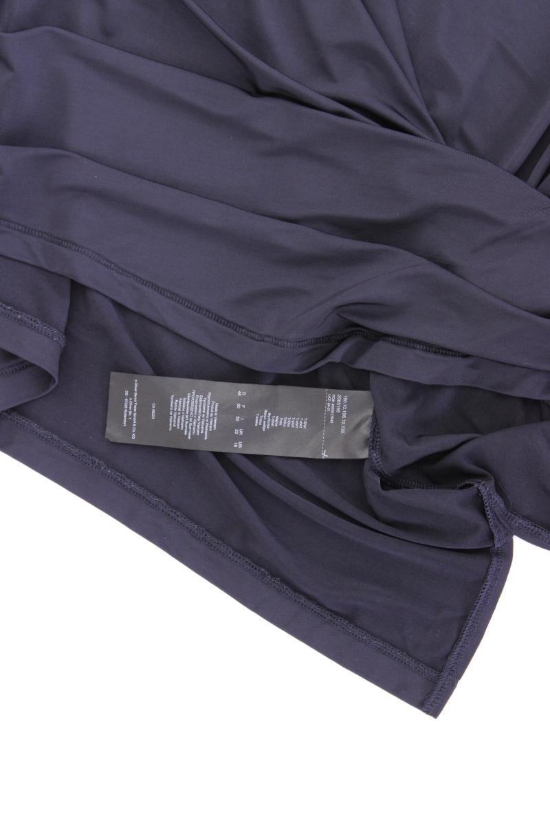 s.Oliver T-Shirt Gr. 48 neuwertig Kurzarm blau aus Viskose