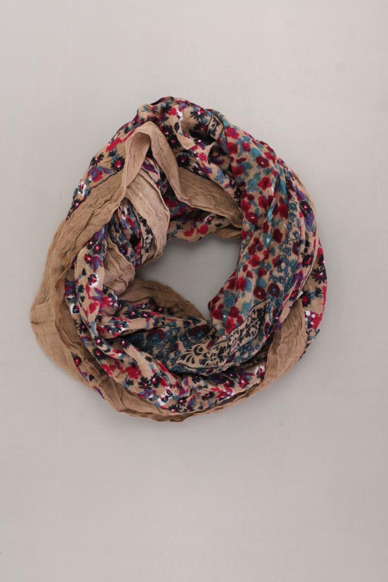 Loop mit Blumenmuster mehrfarbig