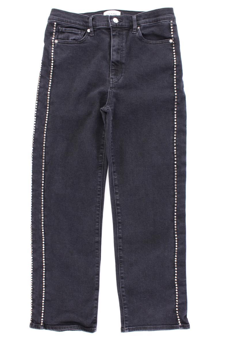 Frame Straight Jeans Gr. W30 Modell Le Sleek Straight grau aus Baumwolle