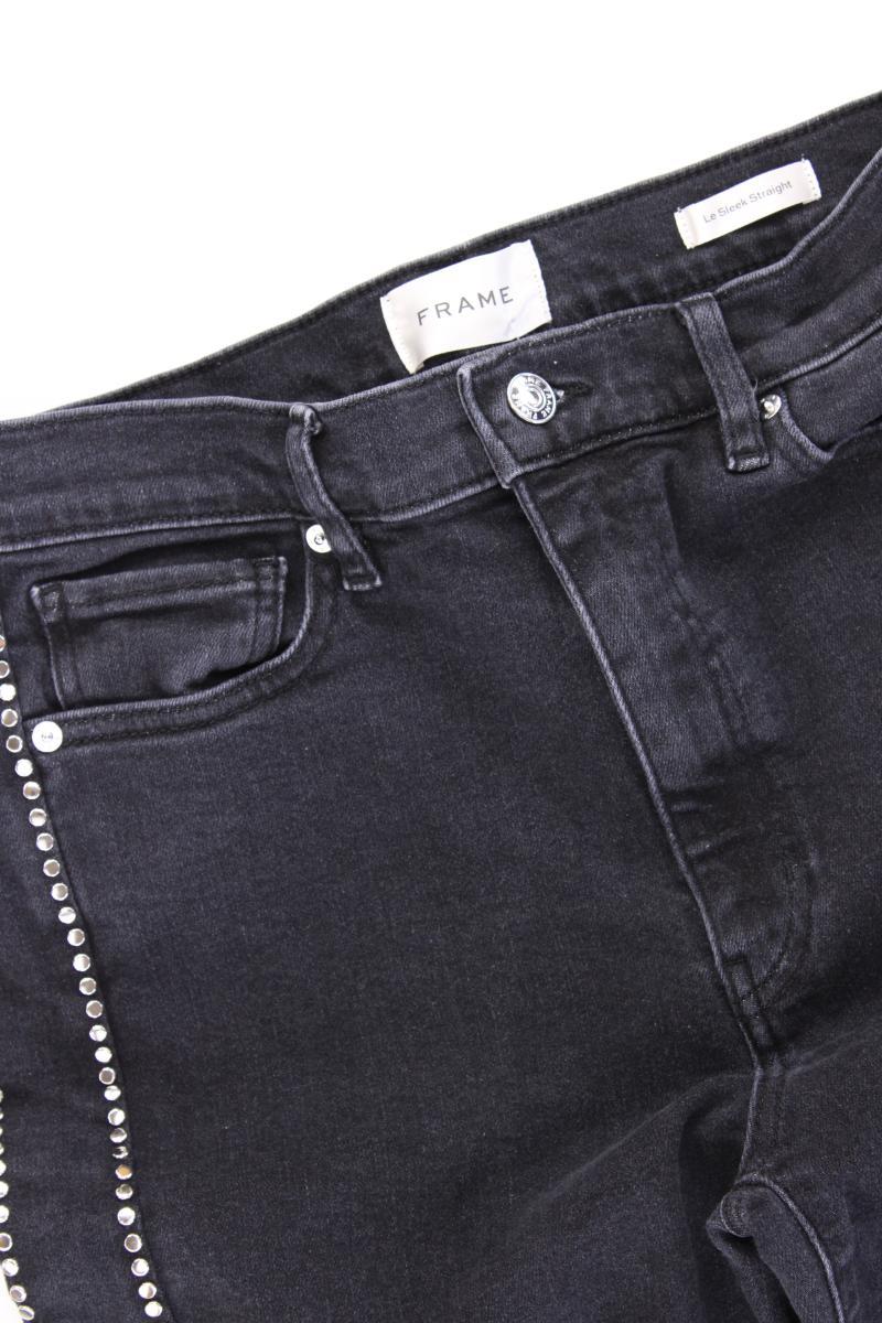 Frame Straight Jeans Gr. W30 Modell Le Sleek Straight grau aus Baumwolle