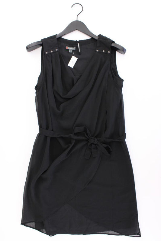 Street One Abendkleid Gr. 38 mit Gürtel Ärmellos schwarz aus Polyester
