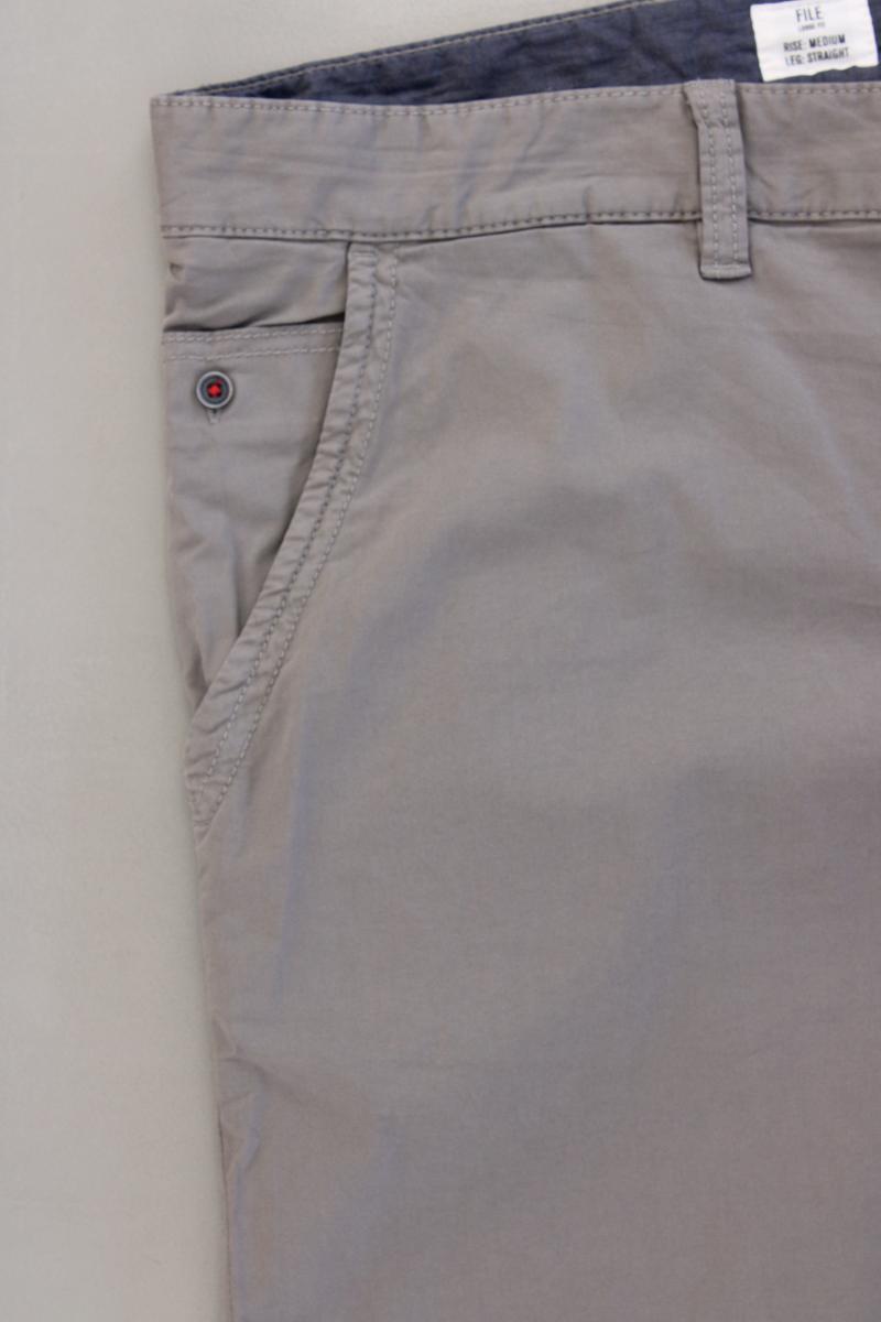 s.Oliver Chino Shorts für Herren Gr. W48 Modell File grau aus Baumwolle