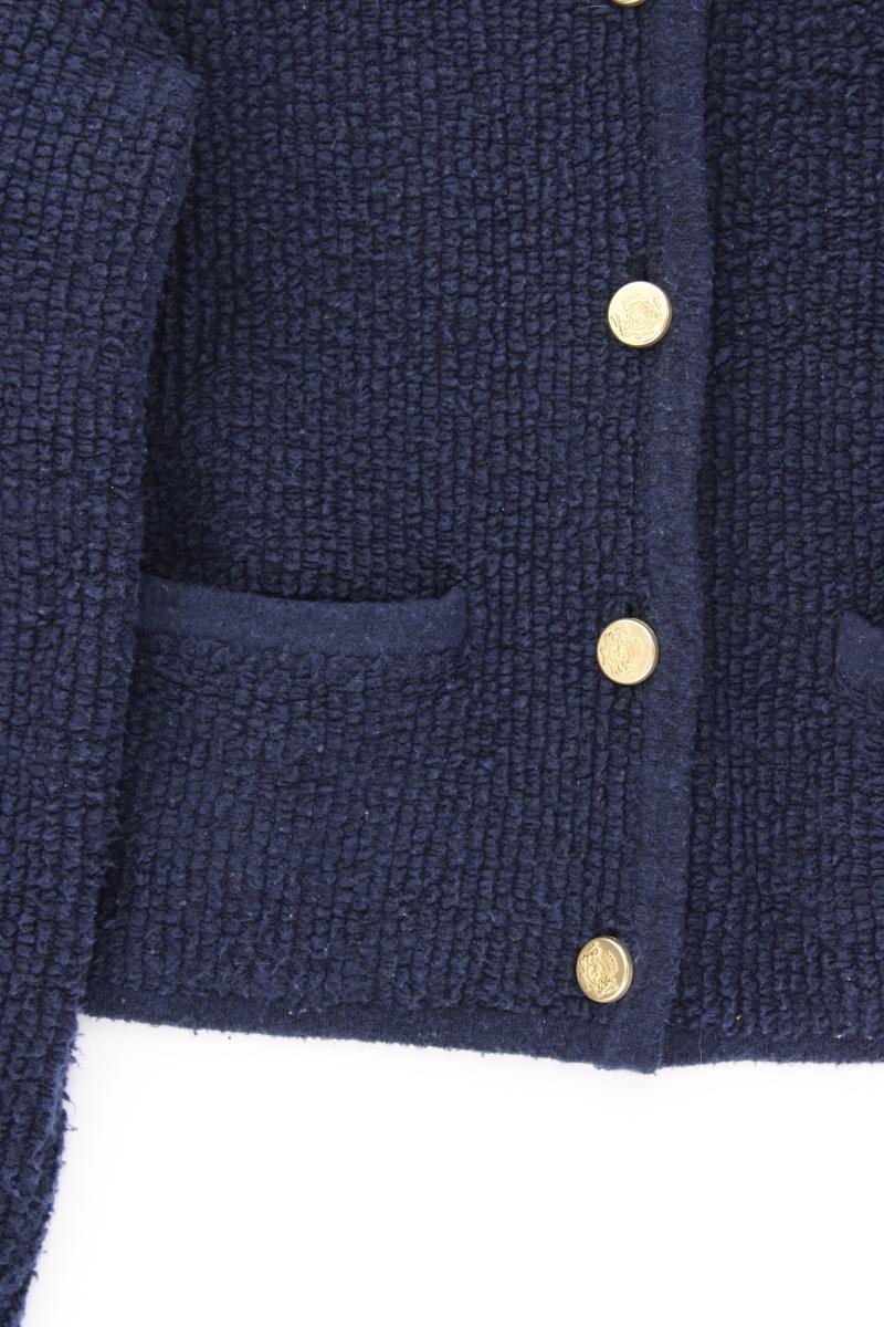 Abercrombie & Fitch Strickjacke Gr. L Langarm blau