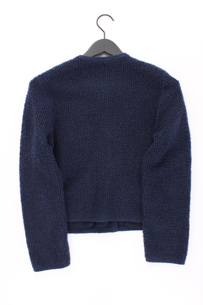 Abercrombie & Fitch Strickjacke Gr. L Langarm blau