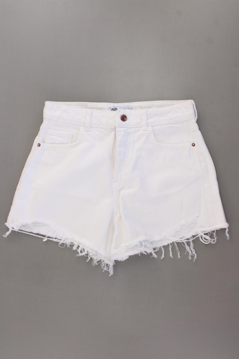 Zara Jeansshorts Gr. 38 weiß