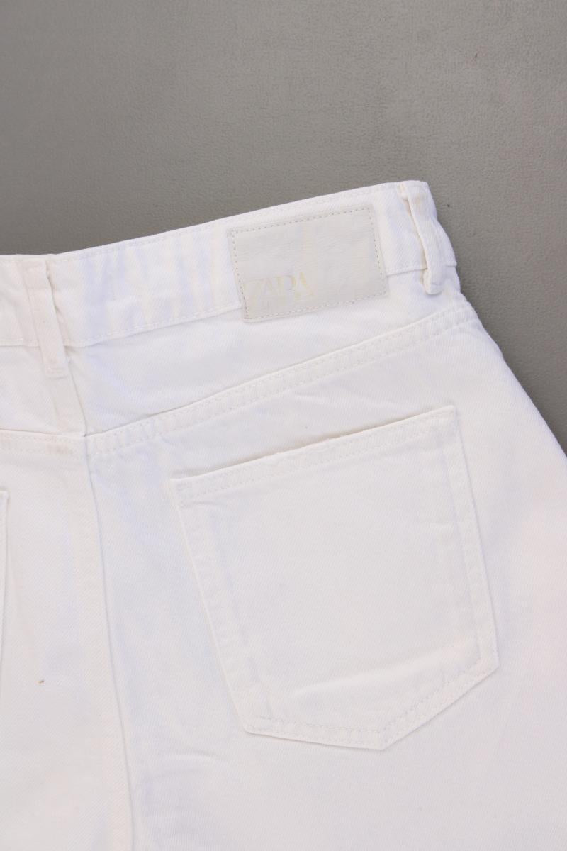 Zara Jeansshorts Gr. 38 weiß