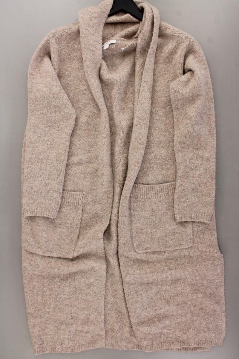 Esprit Strickjacke Gr. L Langarm creme aus Polyacryl