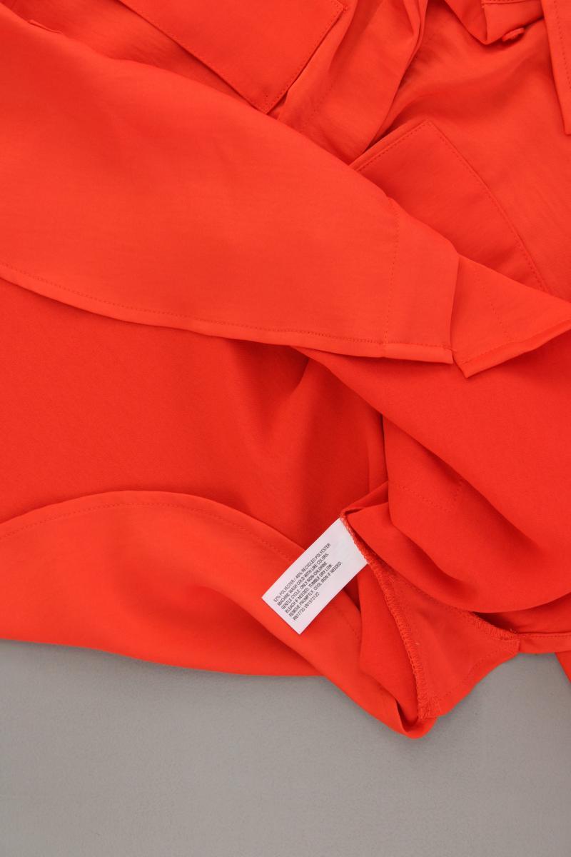 A New Day Bluse Gr. M neuwertig Langarm orange aus Polyester