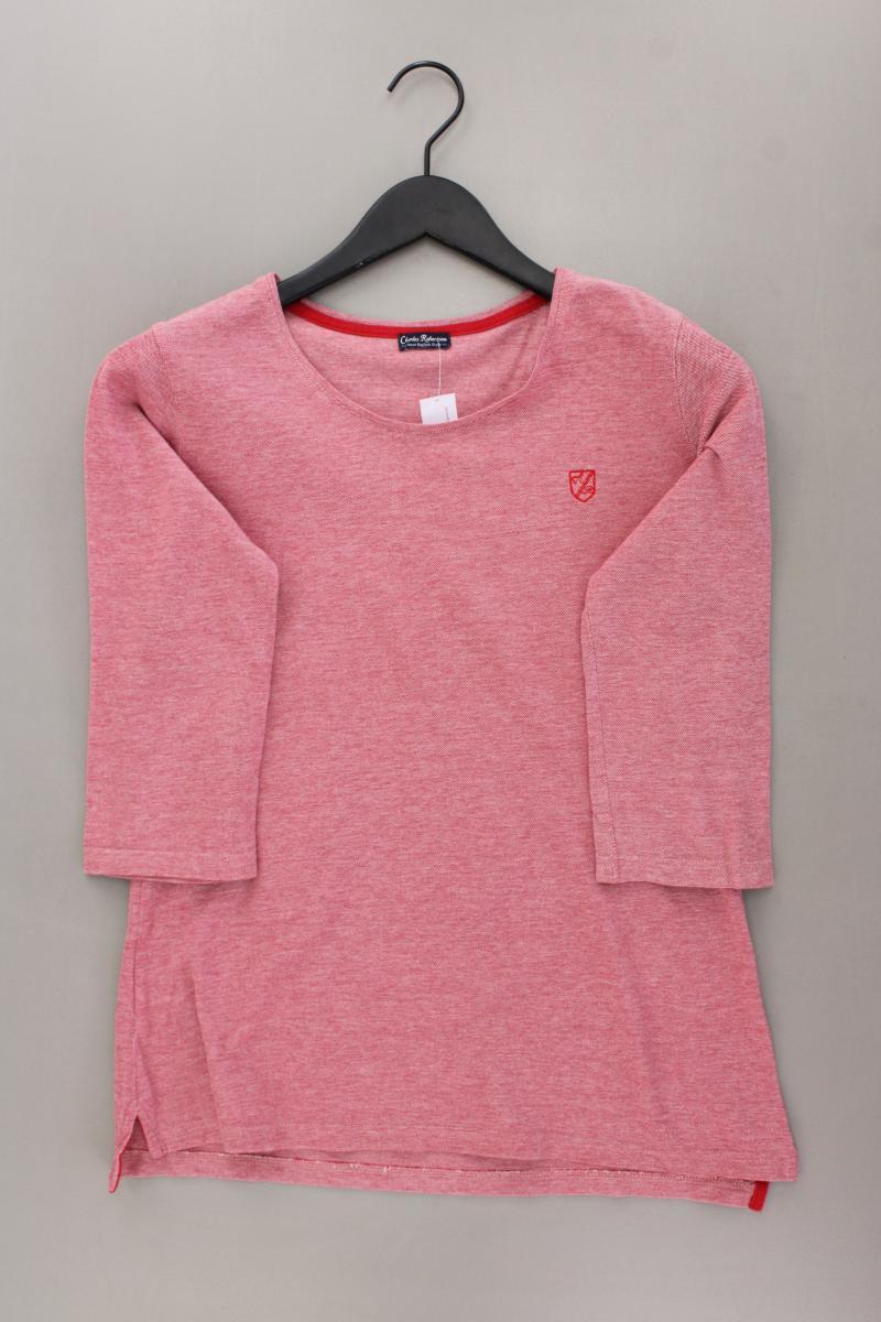 Charles Robertson Classic Shirt Gr. 40 3/4 Ärmel rot aus Baumwolle