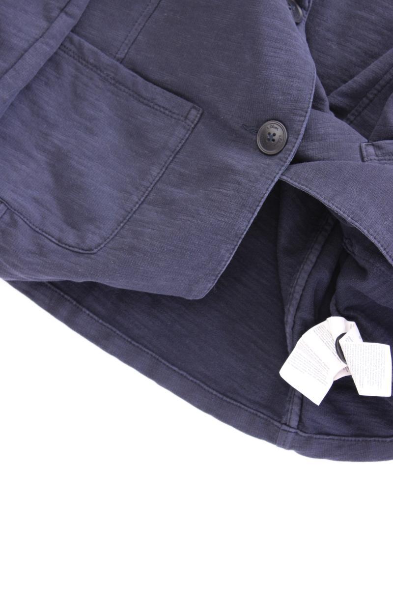 s.Oliver Classic Blazer Gr. 42 blau aus Baumwolle