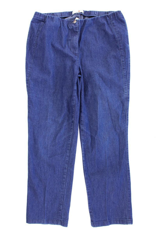 Helena Vera Straight Jeans Gr. Kurzgröße 23 blau aus Baumwolle