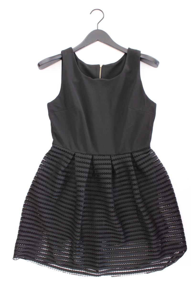 Abendkleid Gr. 38 Ärmellos schwarz aus Baumwolle