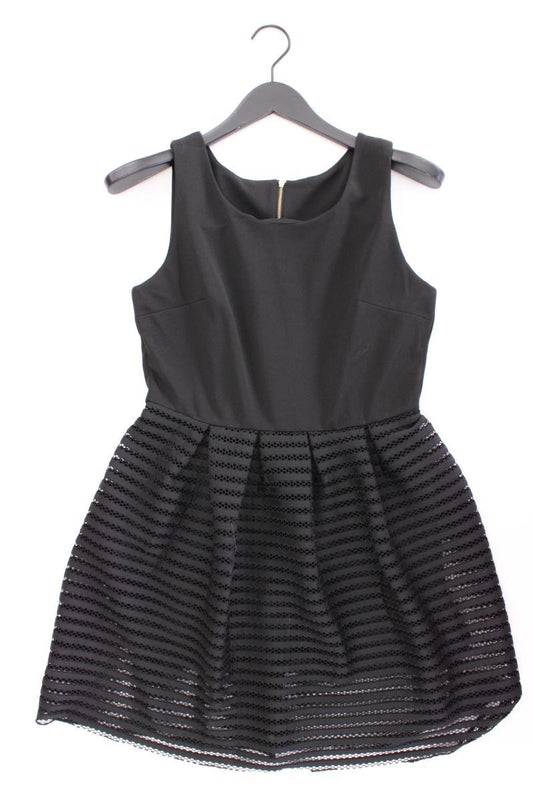 Abendkleid Gr. 38 Ärmellos schwarz aus Baumwolle
