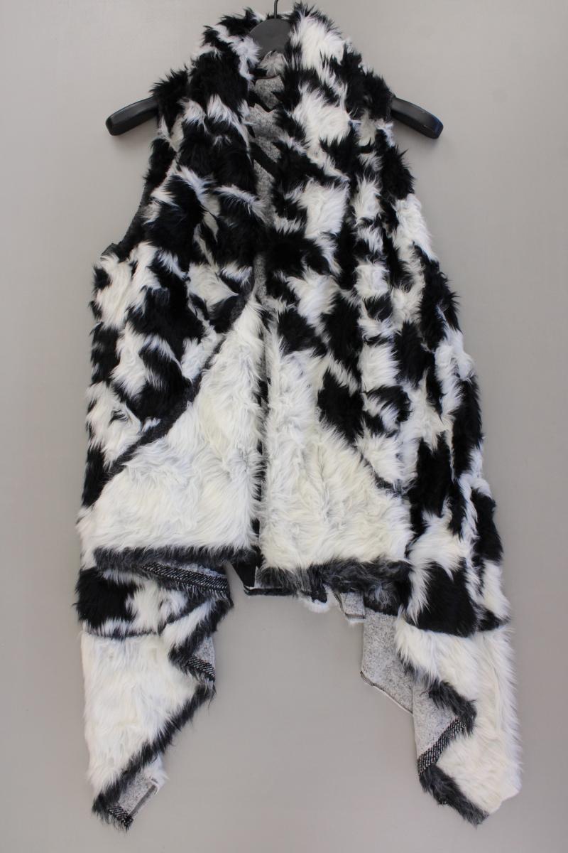 Kunstfellweste Gr. OneSize schwarz